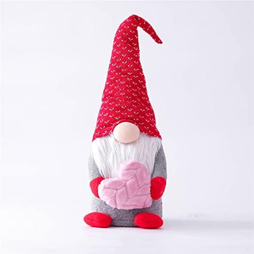 VORAE Mothers Day Gonk Ornament, Plush Valentines Gonk Handmade Gnome Dolls Mini Faceless Tomte Dwarf Elf Decoration for Mother's & Valentine's Day Gift (A)
