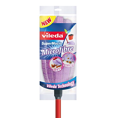 Preisvergleich Produktbild Vileda SuperMocio Microfaser Wischmop Ersatz, violett