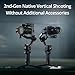 DJI RS 4 Combo, 3-Axis Gimbal Stabilizer for Cameras for DSLR and Mirrorless Camera Stabilizer Canon/Sony/Panasonic/Nikon/Fujifilm, Native Vertical Shooting, 2-Mode Switch Joystick, Camera Gimbal