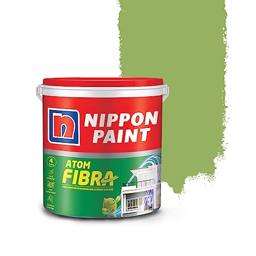 Image of Nippon Paint Atom Fibra 2 in 1 Interior & Exterior Emulsion (Robin's Hood, 20 L)