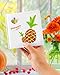 Dynta Blank Hardcover Book 5x5 Inch, 8 Pack Blank Books for Kids to Write Stories Christmas Gift Art Home White Hardcover Sketchbook Journal for Drawing Sketching, 36 Pages (18 Sheets) for Each book