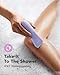 Bikini Trimmer for Women, Pubic Hair Trimmer Shaver for Women -Waterproof Hair Shaver Razors, LADYSPOT™ Shaving Sets,with 3 Guards,Replaceable Hypoallergenic Ceramic Blade,Wet/Dry(Purple)