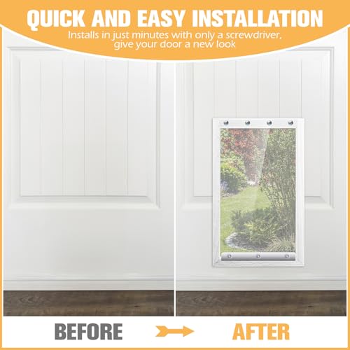 Ripeng-Dog-Door-Replacement-Flaps-Compatible-with-Dog-Door-Model-Clear-Weatherproof-Pet-Flap-Home-Supplies-Easy-to-Install