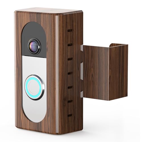 Image of KIMILAR Anti-Theft Video Doorbell Mount Compatible with Most Wireless Video Doorbell, Adjustable Mounting Bracket Accessories for Houses, Apartments, Businesses