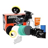 GEAREVER 23 Stück Scheinwerfer Aufbereitung Set with Sprühflasche Schleifscheiben, Polierpaste Scheinwerfer klarsicht-set zur Verbesserung der Sichtbarkeit und Sicherheit