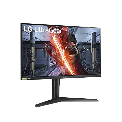 LG 27GL83A-B 27-Inch Ultragear QHD 2560 x 1440 IPS Gaming Monitor, 144Hz, 1ms (GtG), NVIDIA G-SYNC, AMD FreeSync, HDR10, HDMI, DisplayPort, Tilt/Height/Pivot Adjustable Stand, Black by LG - Image 3