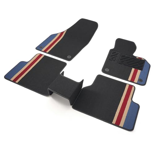 Crokomat Car Mats Fit Volkswagen VW Tiguan 2007-2016 MK1 Luxury Floor Mats Velour Carpet Water Proof Wear-Resistant Car Accessories For 2007 2008 2009 2010 2011 2012 2013 2014 2015 2016