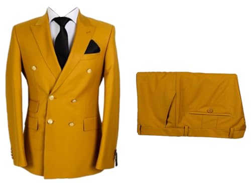 Veste de bal pour homme chic ensemble 2 pièces pantalon mariage élégant