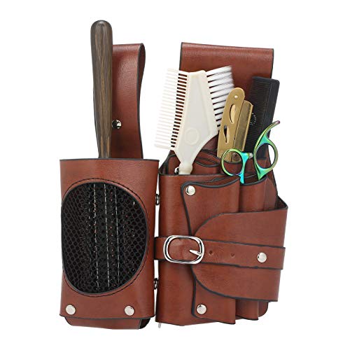 Sac ciseaux puce accessoires de coiffure en cuir holster taille