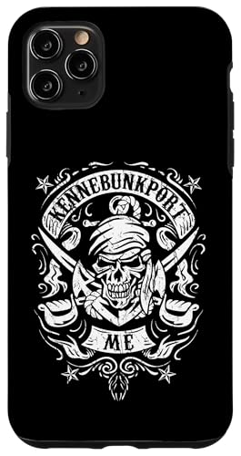 Kennebunkport Maine Pirate Skull and Crossed Swords�f�U�C�� �X�}�z�P�[�X iPhone 11 Pro Max �p
