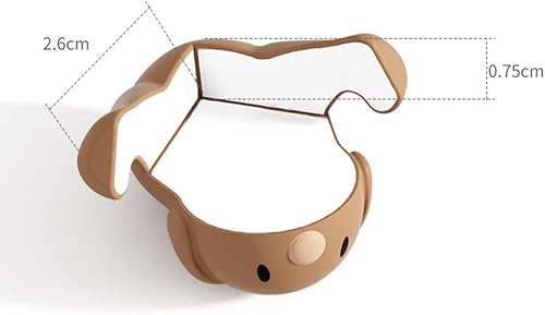 Miniatura 3 de Katutude Paquete de 8 protectores de esquina de mesa de perro de dibujos animados, anticolisión, esquinas afiladas, protectores de esquina de goma a