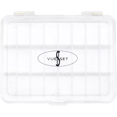Vueset Empty Grid Makeup Palette with 24 Sections Cover