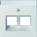 Tragring=nein Gira 2640 03 – Socket Covers (RJ-45, White)