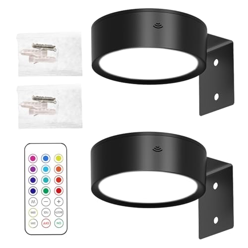 Affichage de l'art magnétique LED, lumière 2 × peinture magnétique avec télécommande, Gold Picture Lights Faire la batterie, lampe d'accentuation avec 13 modes pour les images de couleurs Affichage de l'art magnétique LED, lumière 2 × peinture magnétique avec télécommande, Gold Picture Lights Faire la batterie, lampe d'accentuation avec 13 modes pour les images de couleurs