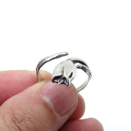 Tulip Ring, Silver Ring Tulip, 925 Sterling Silver Ring, Floral Ring in Sterling Silver, Adjustable Ring, Best Gift For Her, Silver Engagement Ring, Wedding Jewelry, Silver Jewelry