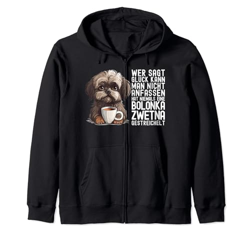Bolonkas Hunden Spruch Bolonka Zwetna Hund Bolonka Kapuzenjacke