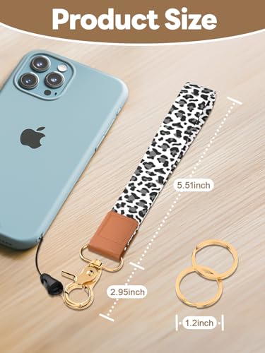 Image of Wristlet Keychain for Women and Men, Key Chain Holder, Wrist Lanyard for Keys