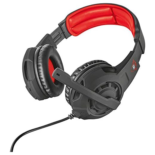 Trust Gaming Headset GXT 310 mit Mikrofon für PS4, PS5, PC, Nintendo Switch, Xbox Series X, Xbox One - Radius Kabelgebundene Gaming-Kopfhörer mit Verstellbares Mikrofon und Kopfbügel - Schwarz