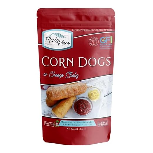 Mom's Place Gluten Free Corn Dog Mix - Dairy Free, Nut Free, Soy Free, Preservative Free