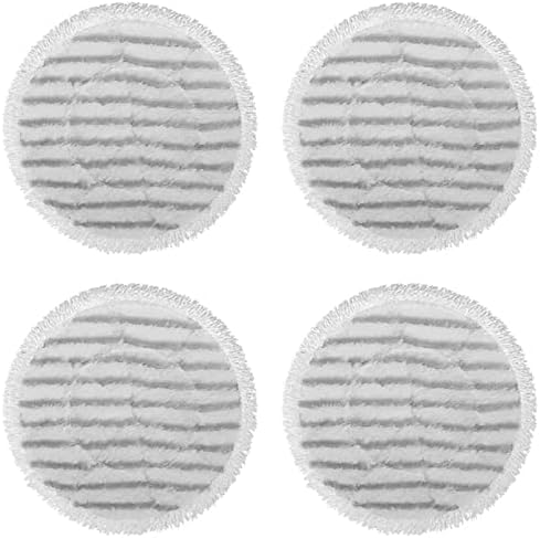 4G-kitty 4 Pack Replacement Mop Pad for Shark S7000 Series Steam Mop S7000AMZ, S7001, S7001TGT,Washable Microfiber Cleaning Steamer Replacement Pads