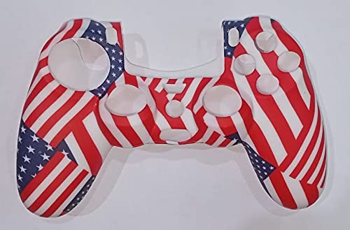 Silicone Case for ps4 Controller Protective Skin Cover for Playstation 4 Wireless Remote Controller (America)