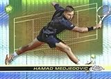 Hamad Medjedovic trading Card (Serbian Tennis Champion) 2024 Topps Chrome Prism Refractor #106