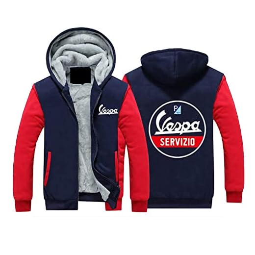 Hoodie med dragkedja herr nautica för SERVIZIO mönster sportkläder dragkedja långärmad varm tröja lämplig, c, L