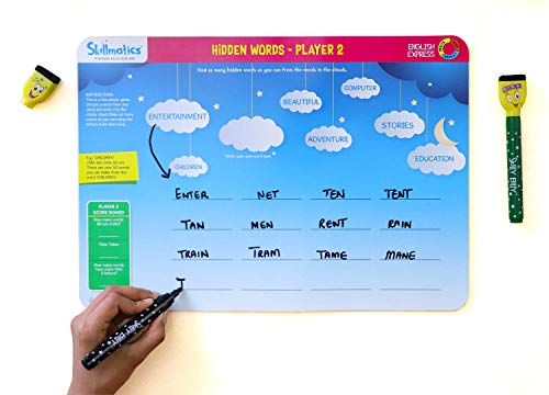 image for Skillmatics Educational Game : English Express | Reusable Activity Mat