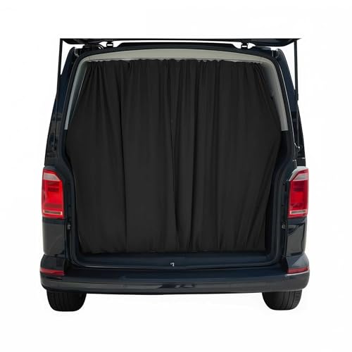 Cortinas de portón trasero VW T5 contra la luz exterior en el habitáculo