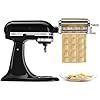 KitchenAid Value Bundle Artisan Series 5 Quart Tilt-Head Stand Mixer with Included Flex Edge Beater, KSM150FEOB, Onyx Black