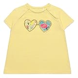 Herzsonnenbrille mit Glitzer ESPRIT KIDS Baby-Mädchen Tee T-Shirt, Gelb (Pale Yellow 722), 80