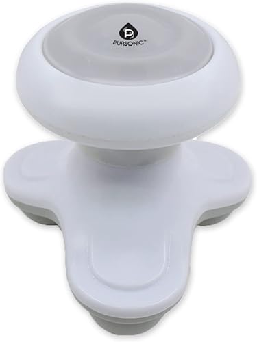 Pursonic Masajeador deportivo de mano mini portátil para manos, cabeza, cuello, espalda, piernas y brazos, alivio del dolor, mango de fácil agarre, disponible en Yaxa Costa Rica