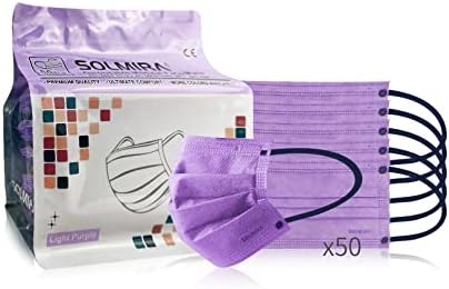 Medical Disposable Face Mask TYPE IIR, 50 Units, Black, CE Certified, BFE 98%, EN 14683:2019+AC:2019