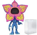POP Stranger Things - Blacklight Demogorgon Funko Vinyl Figure (Bundled with Compatible Box Protector Case), Multicolored, 3.75 inches