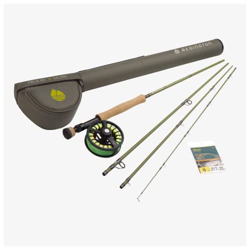 Redington Salmon Fly Fishing Field Kit, 9' MediumFast Action Rod and