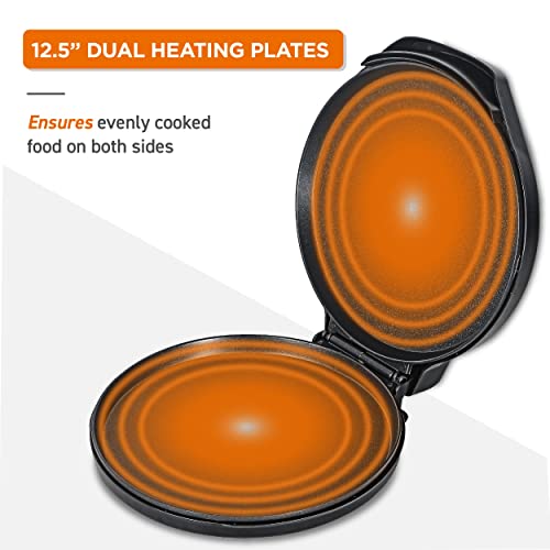 Commercial Chef Chqp12R 12 Inch Countertop Pizza Maker #TOP3