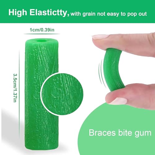Aligner Tablett Sitzer Chewies 10 Stück Grün Aligner Chewies Aligner Tablett Sitzer Chewies für Aligner Tabletts Chompers