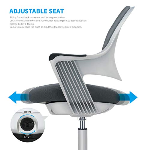 Ergonomic-Kids-Desk-Chair-Lumbar-Support-Study-Desk-Task-Chair-with-Footrest-Height-Adjustable-Seat-Smooth-Rolling-Wheels-for-Student-and-Children-Cyber-Gray Ergonomic Kids Desk Chair Lumbar Support Study Desk Task Chair with Footrest Height Adjustable Seat Smooth Rolling Wheels for Student and Children Cyber Gray