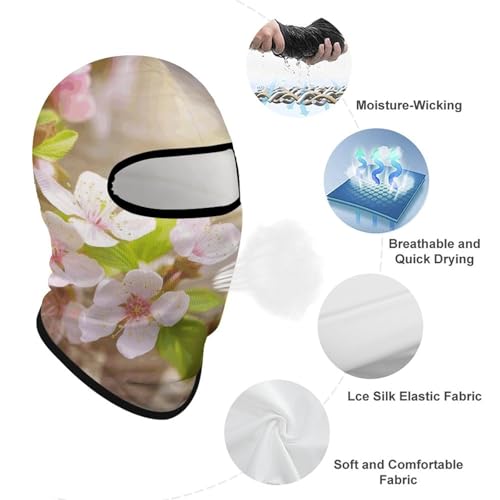 Balaclava para hombre, máscara para esquí y ciclismo, protector facial multifuncional para invierno y primavera miniatura 3