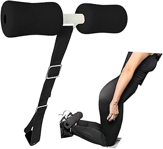 Nordic Hamstring Curl Strap, Portable Body Stretching Accessories, Adjustable Curl Strap Home Fitness Equipment, Strength ...