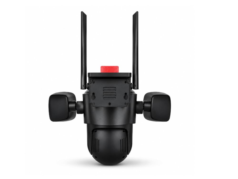 TELECAMERA WI-FI PTZ 4 LENTI 16MP DA ESTERNO CON VISIONE NOTTURNA, AUDIO BIDIREZIONALE, RILEVAMENTO MOVIMENTO E CONTROLLO DA APP FF VIDEO