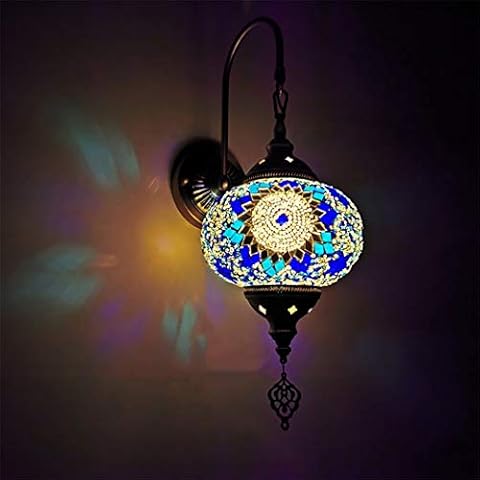 Apliques de pared de mosaico hecho a mano turco de cristal marroquí Cover