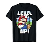 Super Mario Level Up Bowser Flag Portrait Graphic T-Shirt T-Shirt