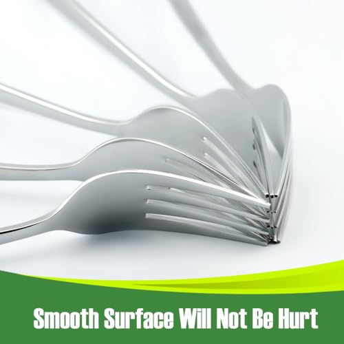 6-Piece (18.7cm, 7.4 inchs) Fork Set, Stainless Steel Dinner Forks Table Forks, Heavy Duty and Mirror Polishing Cutlery Forks Set, Dishwasher Safe - Image 5