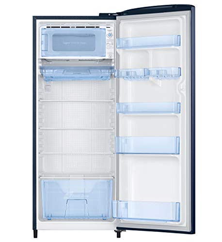 Image of Samsung 230 L 3 Star Inverter Direct Cool Single Door Refrigerator Appliance (RR24A272YCU /NL, Camellia Blue, 2022 Model)