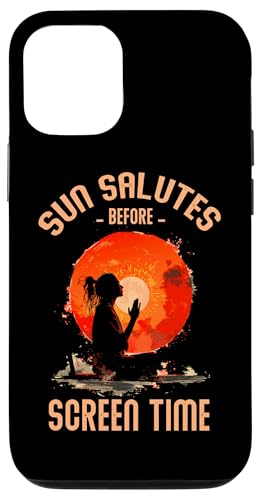 SUN SALUTES BEFORE SCREEN TIME �X�}�z�P�[�X iPhone 12/12 Pro �p