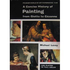 Paperback A Concise History of Painting from Giotto to Cezanne by Levey, Michael, Illustrated by 549 Plates in full Color Book