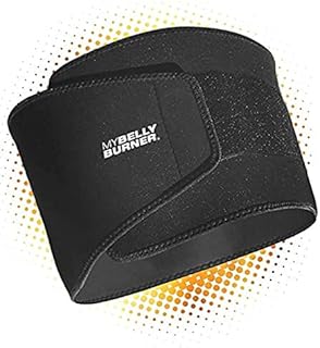 Belly Burner Weight Loss Belt, Black, One-Size Fits All