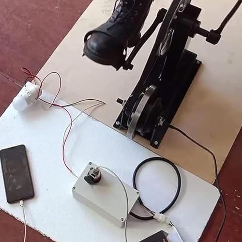 Generatore portatile di emergenza,Generazione di energia a piedi,Trasmissione a cinghia silenziosa a basso rumore,Adatto per uso domestico e turismo