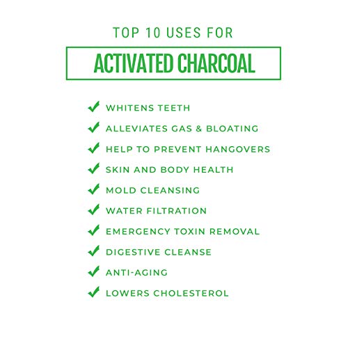 Detox Organics Emergency Detox, Activated Charcoal Capsules, Bloating & Stomach Relief, Anti Hangover Pills, Vegan… - Image 5